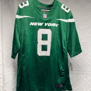 NWT Nike NFL New York Jets Aaron Rodgers #8 Men's XL
Game Jersey - Gotham Green